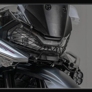 Защитная сетка для передней фары мотоцикла CFMOTO 800MT-X 800mtx, решетка-кожух для фары, сетчатый чехол для лампы