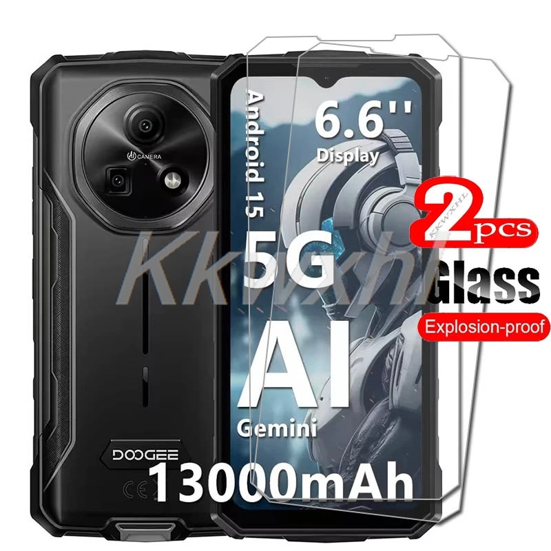 1/2 шт. для Doogee Fire 7 Pro, защитная пленка из закаленного стекла DoogeeFire7Pro Fire7Pro Fire7 7Pro Ultra, прозрачная пленка для защиты экрана