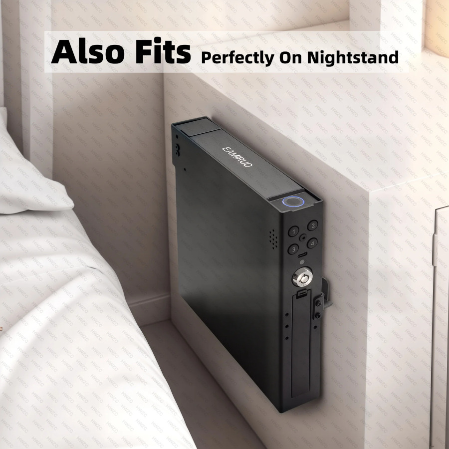 Biometrik toʻpponcha xavfsiz, kichik toʻpponcha, barmoq izi kaliti kodli, toʻpponcha seyflari, oʻgʻrilikka qarshi, yuqori darajadagi xavfsiz