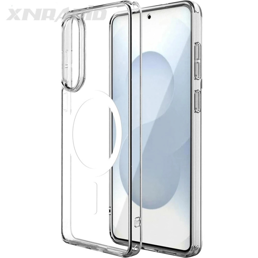 Samsung Galaxy S25 Edge S24 S23 S21 FE S22 Ultra Plus gibrid zarbaga chidamli qattiq korpus S25Edge 25Plus S 25 uchun Magsafe magnitli sumkasi