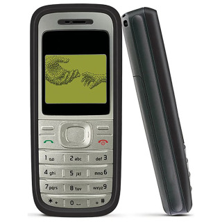 Original 1200 mobil telefon, qulfdan chiqarilgan 2G GSM 900/1800 mobil telefoni. Finlyandiyada ishlab chiqarilgan 2007. Shimoliy Amerikada ishlamaydi.