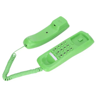 Statsionar telefon, devor telefoni, ofis, uy, mehmonxona uchun jim pauza funksiyasiga ega statsionar simli telefon.