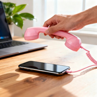 Retro radiatsiya oʻtkazmaydigan telefon - iPhone va Android uchun zamonaviy Vintage USB-C qabul qiluvchisi qoʻngʻiroqlar ravshanligi va xavfsizligini yaxshilaydi
