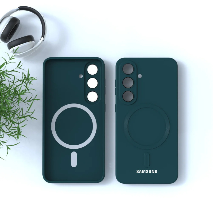 Samsung Galaxy S26 S25 S24 S23 S22 S21 S20 FE A57 Magsafe uchun magnit korpus.