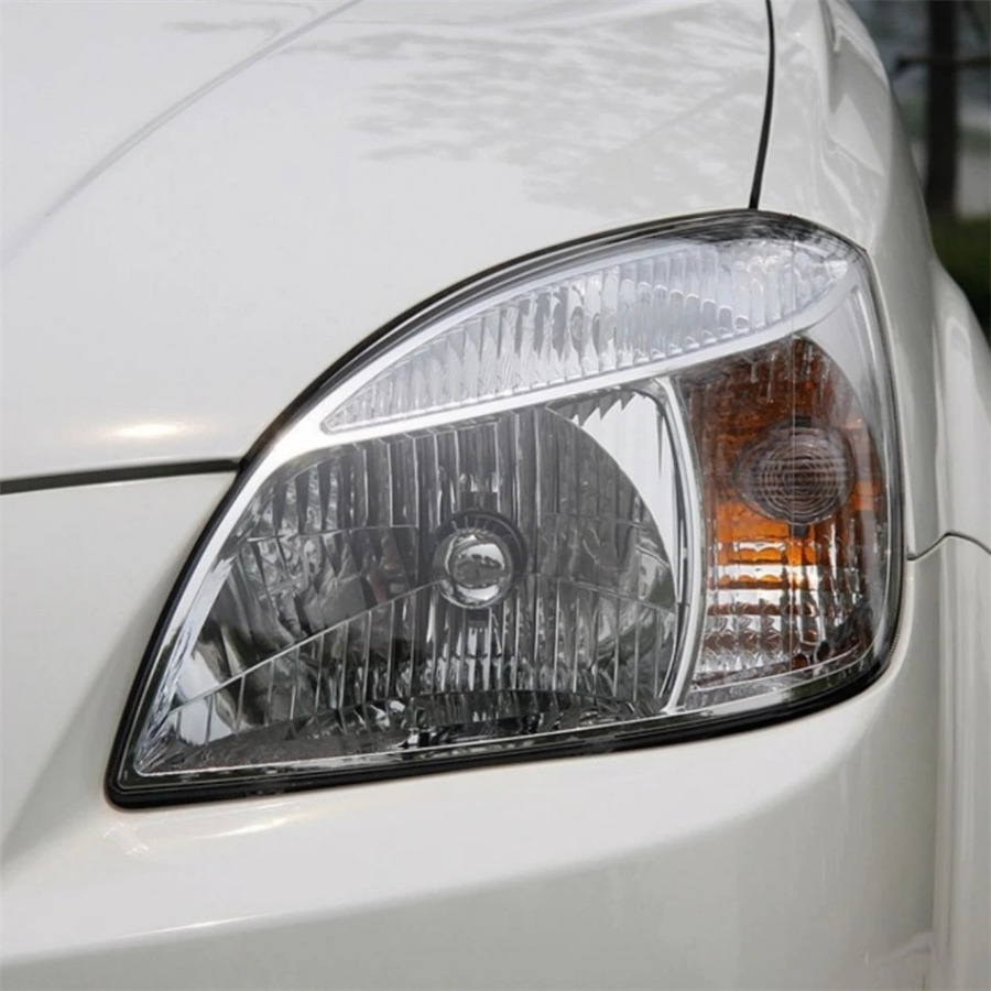 Для Kia RIO Sedan 2005, 2006, 2007, 2008, 2009, 2010, 2011, запасные части для салона автомобиля, крышка передней фары, стеклянные фары
