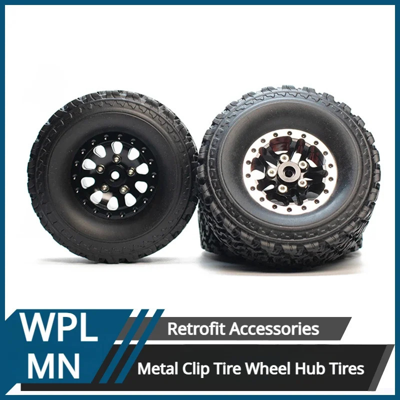 MN MN78 MN82 MN99S WPL C14 C24 B16 B36 радиоуправляемые автомобильные запасные части металлическая Ступица колеса Шины аксессуары для модернизации