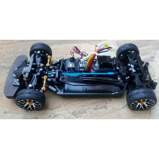 4 dona. Qotishma RC 1/10 amortizatorlar damperi toʻplami Tamiya Super chegirmali TT-02 TT02 RC avtomobil shassisini taʻmirlash uchun sozlanishi qismlar
