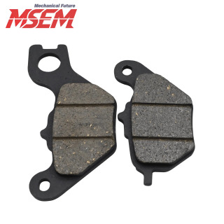 Universal mototsikl va skuter qismlari Super Soco CU2 CU3 TS TC: Metall va guruch qotishma orqa tormoz prokladkalari Mototsikl aksessuarlari