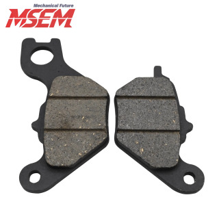 Universal mototsikl va skuter qismlari Super Soco CU2 CU3 TS TC: Metall va guruch qotishma orqa tormoz prokladkalari Mototsikl aksessuarlari