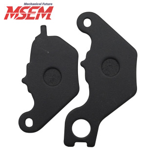Universal mototsikl va skuter qismlari Super Soco CU2 CU3 TS TC: Metall va guruch qotishma orqa tormoz prokladkalari Mototsikl aksessuarlari