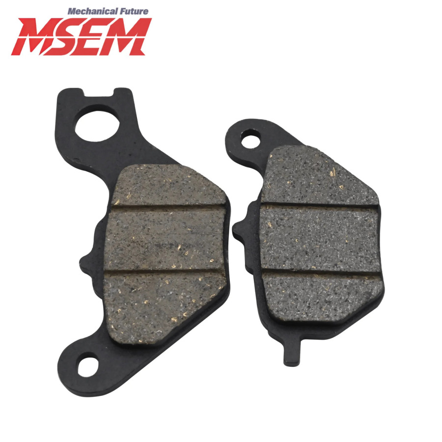 Universal mototsikl va skuter qismlari Super Soco CU2 CU3 TS TC: Metall va guruch qotishma orqa tormoz prokladkalari Mototsikl aksessuarlari