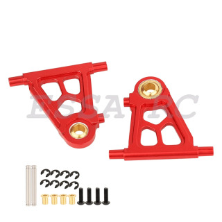 2 dona 1/10 RC avtomobil old pastki rul qoʻllari Tamiya yuk mashinasi uchun ehtiyot qismlar TT-02 TT02 RC oʻyinchoqlar Avtomobilni yangilash qismlari aksessuarlari