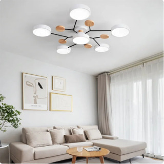 Yashash xonasi yotoq xonasi ofis uy dekoratsiyasi uchun zamonaviy LED qandil chiroq 220V AC