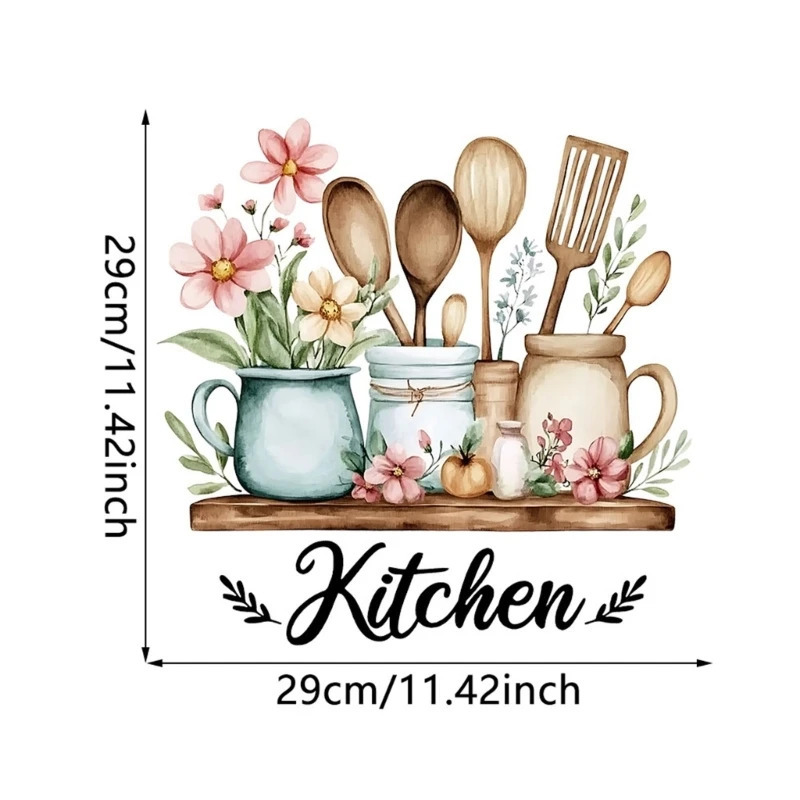 Настенные декоры для кухни, наклейки, кухонные цитаты, настенные художественные наклейки, съемные наклейки на стены для кухни,