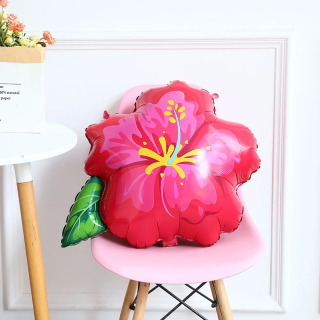 3/2/1 dona. Gavayi ziyofat dekorasi Hibiskus gulli sharlar tropik sharlar Tugʻilgan kun toʻy yozgi plyaj chaqaloq dushi partiyasi materiallari