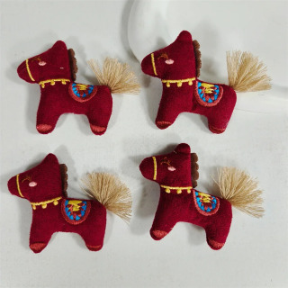 10 шт., мягкий орнамент с изображением пони, упакованный в коробке, праздничный маленький подарок