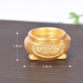 Новогодние украшения: Смоляные DIY-фигурки, миниатюрные украшения для дома, благоприятные сувениры, статуэтки удачи светло-зеленый