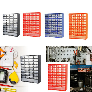 Drawer Storage Cabinet Organizer, Tool Box Container Garage Organization for Parts Hardware Nuts Screws Beads Garage