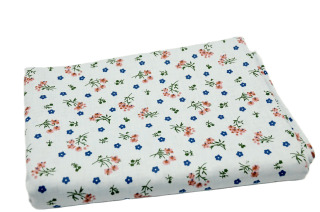 6 dona. Turkuaz koʻk kulrang bosilgan paxta mato patchwork mato toʻplami DIY yorgan qoʻl sanʻatlari qoʻgʻirchoq kiyimi uchun toʻqimachilik materiali