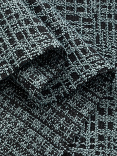 Утолщенная высококачественная мебельная ткань: окрашенная в массе клетчатая ткань из грубого льна, хлопково-льняная ткань для чехлов на диваны, белая, черная, для домашнего текстиля и DIY