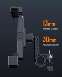 Velosiped MTB velosiped uchun mobil telefon ushlagichi Mobil telefon mototsikl skuteri tutqichi Smartfon uchun stend GPS braketi