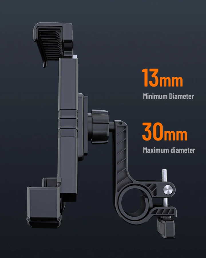Velosiped MTB velosiped uchun mobil telefon ushlagichi Mobil telefon mototsikl skuteri tutqichi Smartfon uchun stend GPS braketi