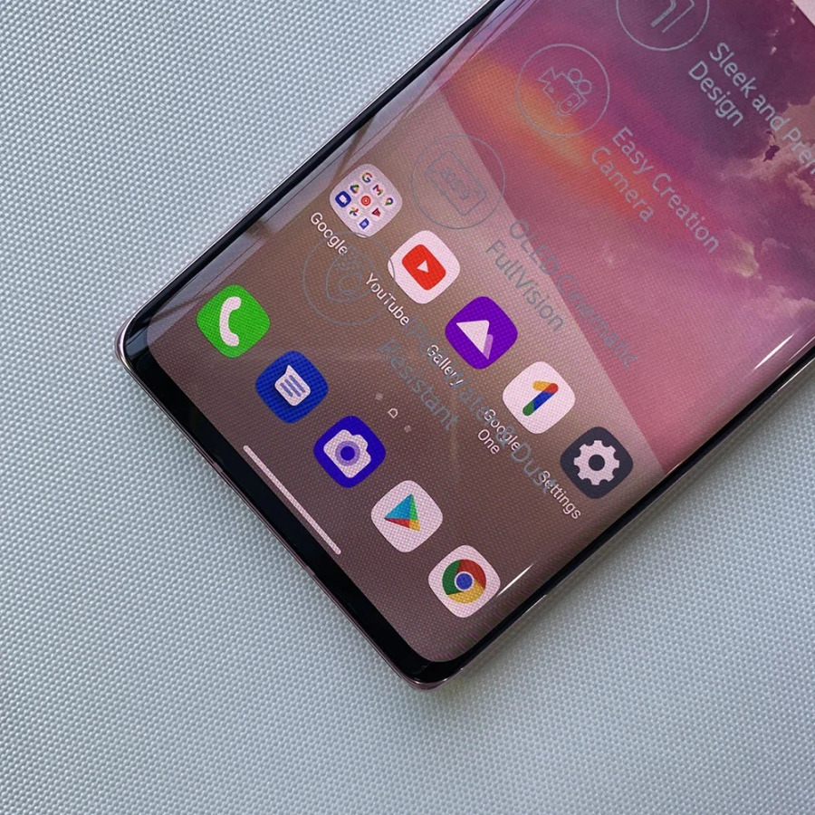 Original LG G9 G900TM G900N G900VM 5G VELVET mobil telefoni 6GB RAM 128GB ROM 6.8 dyuymli 48MP+8MP+5MP+16MP sakkiz yadroli Android smartfoni