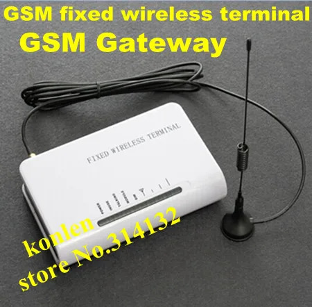 Stol telefoni yoki signalizatsiya tizimini ulash uchun Ruxsat etilgan simsiz GSM terminali/GSM shlyuzi Bepul yetkazib berish