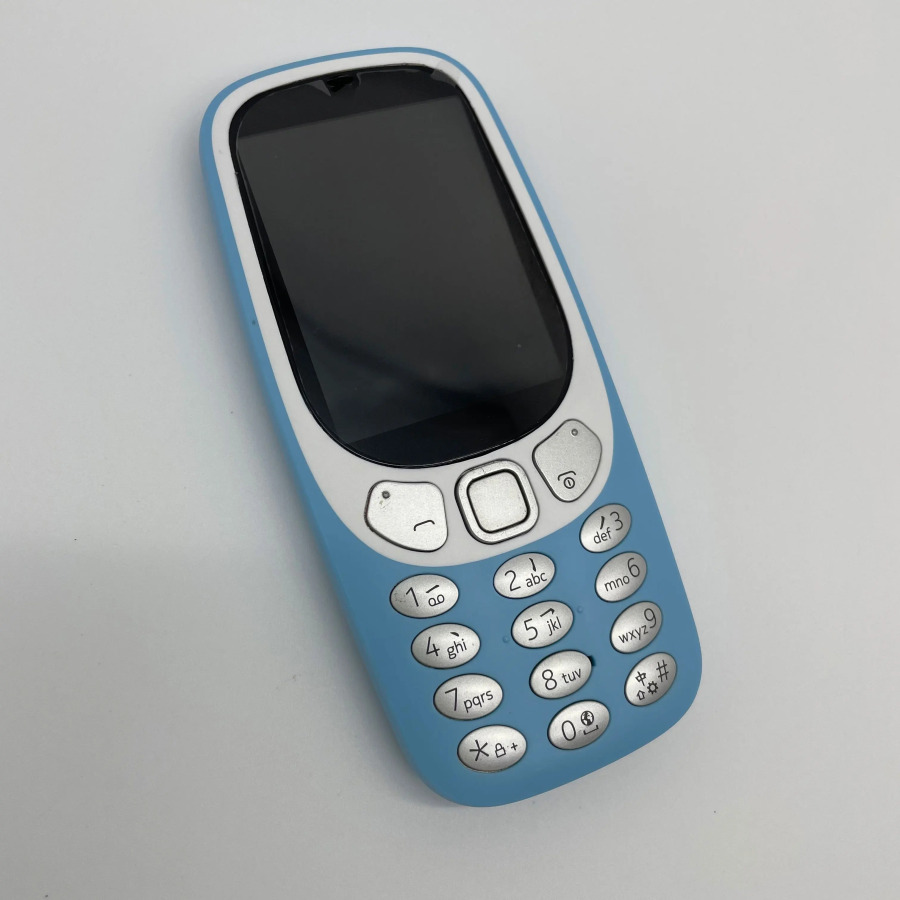 Оригинальный разблокированный 3310 4G (2018 г.) мобильный телефон Single Sim GSM 900/1800 с Bluetooth, сделано в Финляндии, поддержка только на английском языке