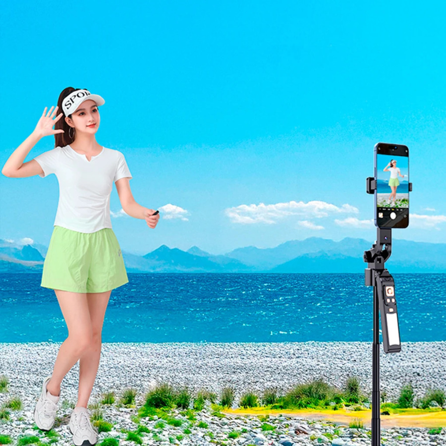 Telefon uchun selfi proyektori: ekranni aks ettirish, real vaqtda suratga olish, masofadan boshqarish