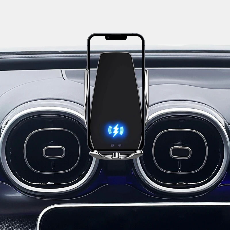 Mercedes Benz C klassi W206 C200 260 300 2022 2023 uchun avtomobil uyali telefon ushlagichi Chap qoʻl haydovchisi uchun maxsus sobit mobil braket
