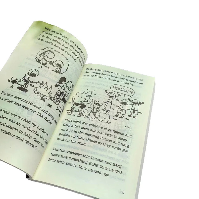 Дневник Awesome Friendly (три тома) Английская версия Английские книги Livros Livros