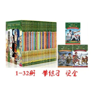 1 комплект, 28 книг, волшебный домик на дереве, 1-28 английских книг для чтения, детская книга с перемычками на английском языке, экстракоррическое чтение