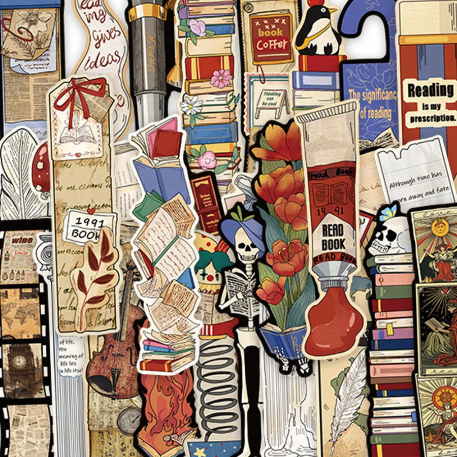 30 шт., ретро романтические книги для чтения, книжные бумажные закладки, сделай сам, студенческие маркеры для чтения страниц, библиотека, офисные маркировки страниц