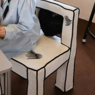 Dizaynerlar uchun ofis kreslosi Pardoz va oʻqish uchun mehmonxona mebellari uchun noyob estetik pol stuli