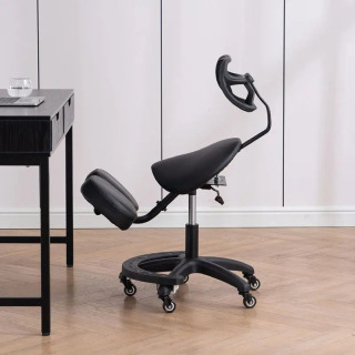 Uy ofis kreslosi holatini yaxshilash uchun kompyuter kursisi Tiz choʻkkan ish oʻrindigʻi Talabalar uchun gʻildirakli oʻrindiq Kattalar uchun ergonomik tiz choʻkkan ish stuli