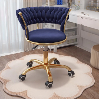 Bosh sahifa Deluxe Qizlar uchun kompyuter kursisi Qulay koʻtariladigan aylanuvchi stul Manikyur kursisi Pardoz soch turmagi uchun mebel светло-зеленый