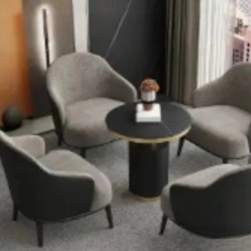 Ofis balkonli kreslo qoʻltiqli oddiy kutish xonasi kreslosi qanotli Nordic burchakli Butaca Dormitorio uy aksessuarlari