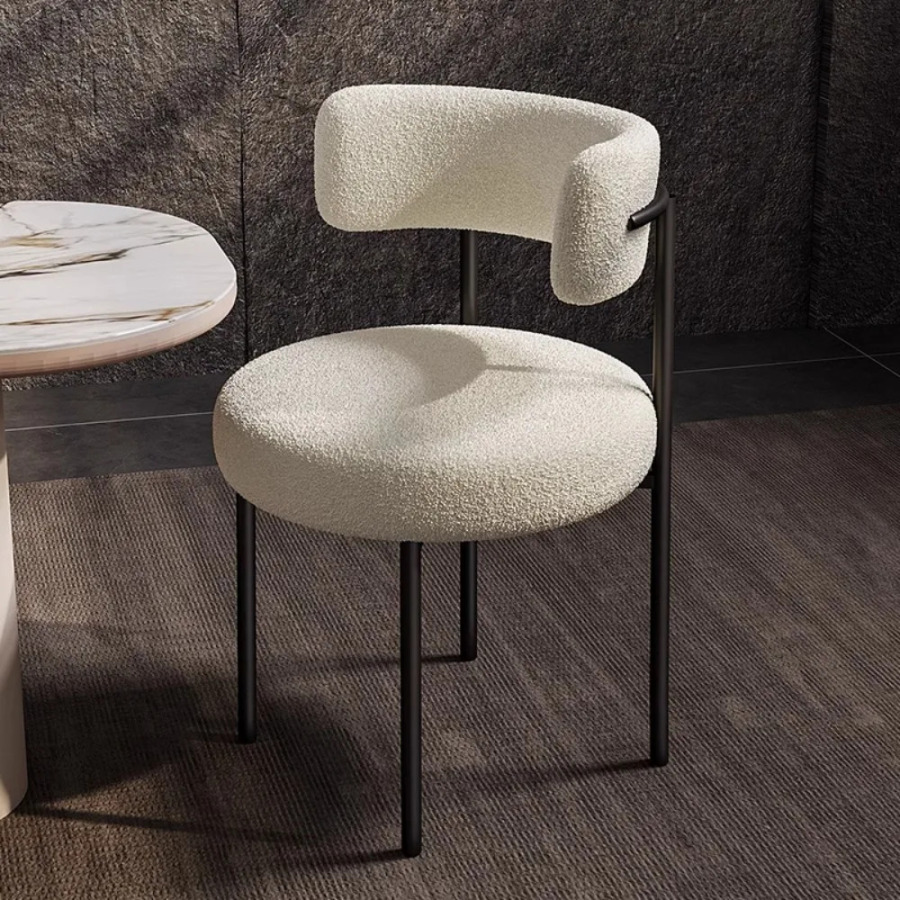 Yashil moda ovqat stullari Oq Yevropa Nordic zamonaviy dizayn stul yashash xonasi oshxonasi Muebles Para El Hogar uy bezatish uchun