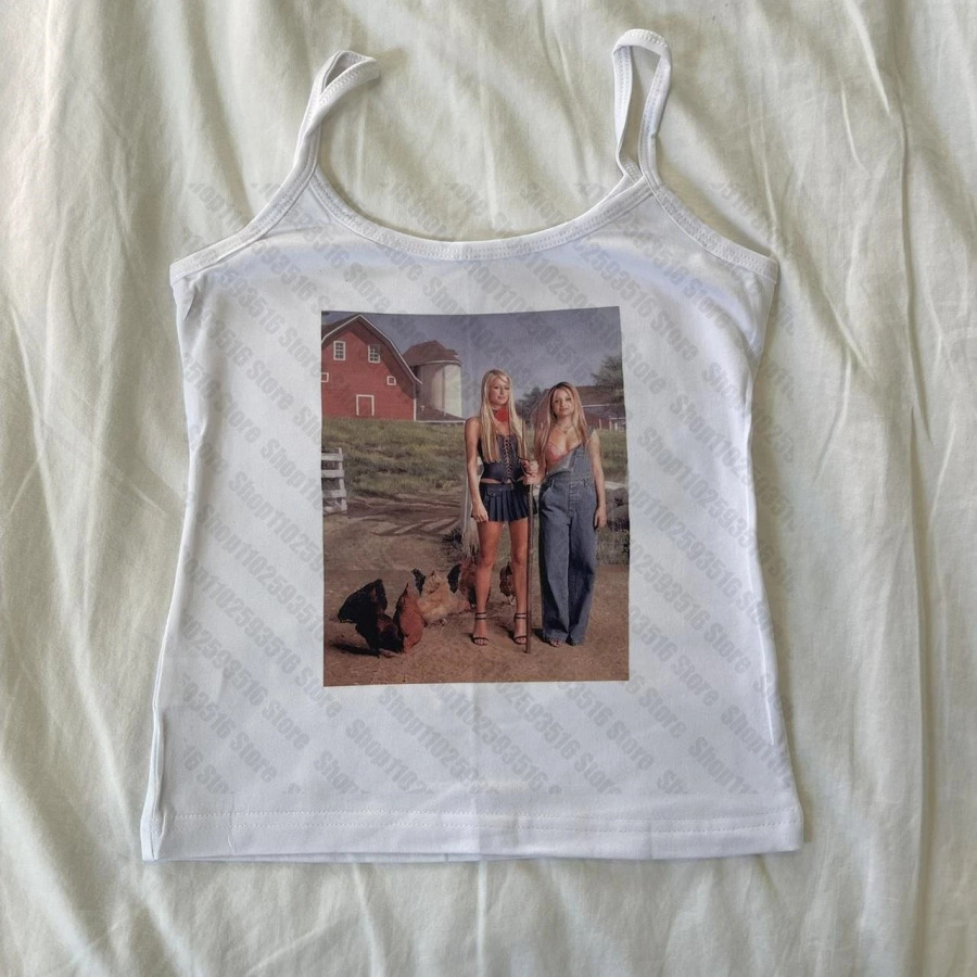 Ayollar kiyimlari Ayollar uchun ayollar kiyimlari Ayollar uchun toʻplar Y2k Vintage Top Trashy Y2k 2000s yozgi Harajuku Emo Sexys 90s