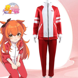 Anime Xushbichim Derbi Umamusume Trening Cosplay Kostyum kolleji maktab formasi Ayollar sport paltosi futbolka shimlari Hallowen kostyumlari