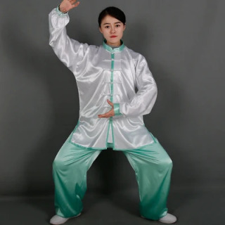 Tai chi kostyumi Bahor va yozgi Tai chi formasi erkaklar va ayollar uchun parda wushu mashqlarini bajarishga xizmat qiladi Оранжевый XL