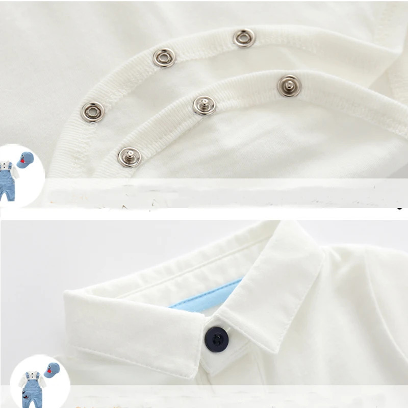 Yangi tugʻilgan chaqaloq kiyimlari Oʻgʻil bolalar uchun shlyapa kombinezoni Chaqaloqlar uchun 3 qismli toʻplam paxta koʻylagi uzun yengli kombinezon moda oʻgʻil bolalar kiyimlari 3 6 9 12 18 24 m