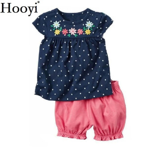 Moda chaqaloq qizlar kostyumi Yoqimli qushlar yangi tugʻilgan chaqaloq kiyimlari chaqaloq futbolkalari mashhur shortilar 6 9 12 18 24 oylik yozgi liboslar