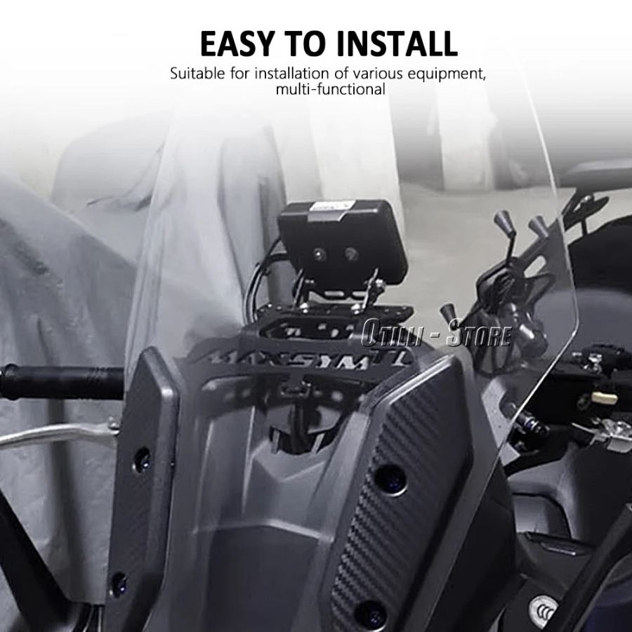 SYM MAXSYM TL500 TL500 mobil telefon navigatsiyasi uchun yangi mototsikl aksessuarlari GPS braketi telefon ushlagichi simsiz zaryadlash