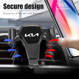 Kia Sportage Morning Ceed Picanto Rio ProCeed Niro Stonic Optima Forte 5 3 4 KN uchun avtomobil ichki mobil telefon ushlagichi aksessuarlari