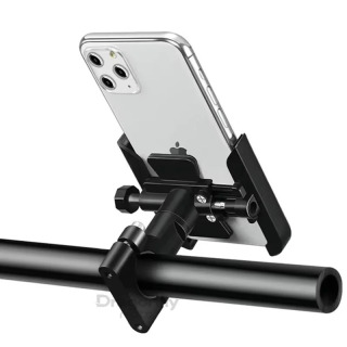 YAMAHA XMAX X-MAX 125 250 300 400 uchun mototsikl aksessuarlari mobil telefon ushlagichi GPS navigatsiya oʻrnatish braketi черный