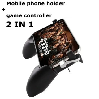 S01 mobil telefonlari uchun oʻyin aksessuarlari: PUBG uchun geympad joystiği, iPhone, Samsung, Xiaomi, Huawei uchun moʻljallangan va tortishish dastasi