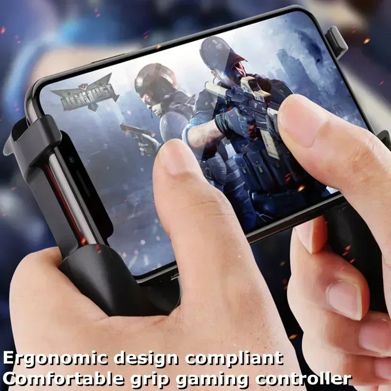 S01 mobil telefonlari uchun oʻyin aksessuarlari: PUBG uchun geympad joystiği, iPhone, Samsung, Xiaomi, Huawei uchun moʻljallangan va tortishish dastasi