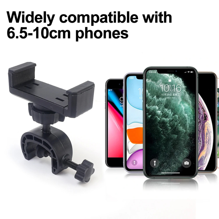 Koʻp funktsiyali telefon tripodli universal qisqich mobil telefon ushlagichi iPhone Samsung uchun veb-koʻrsatuv oʻrnatilgan qisqich aksessuarlari